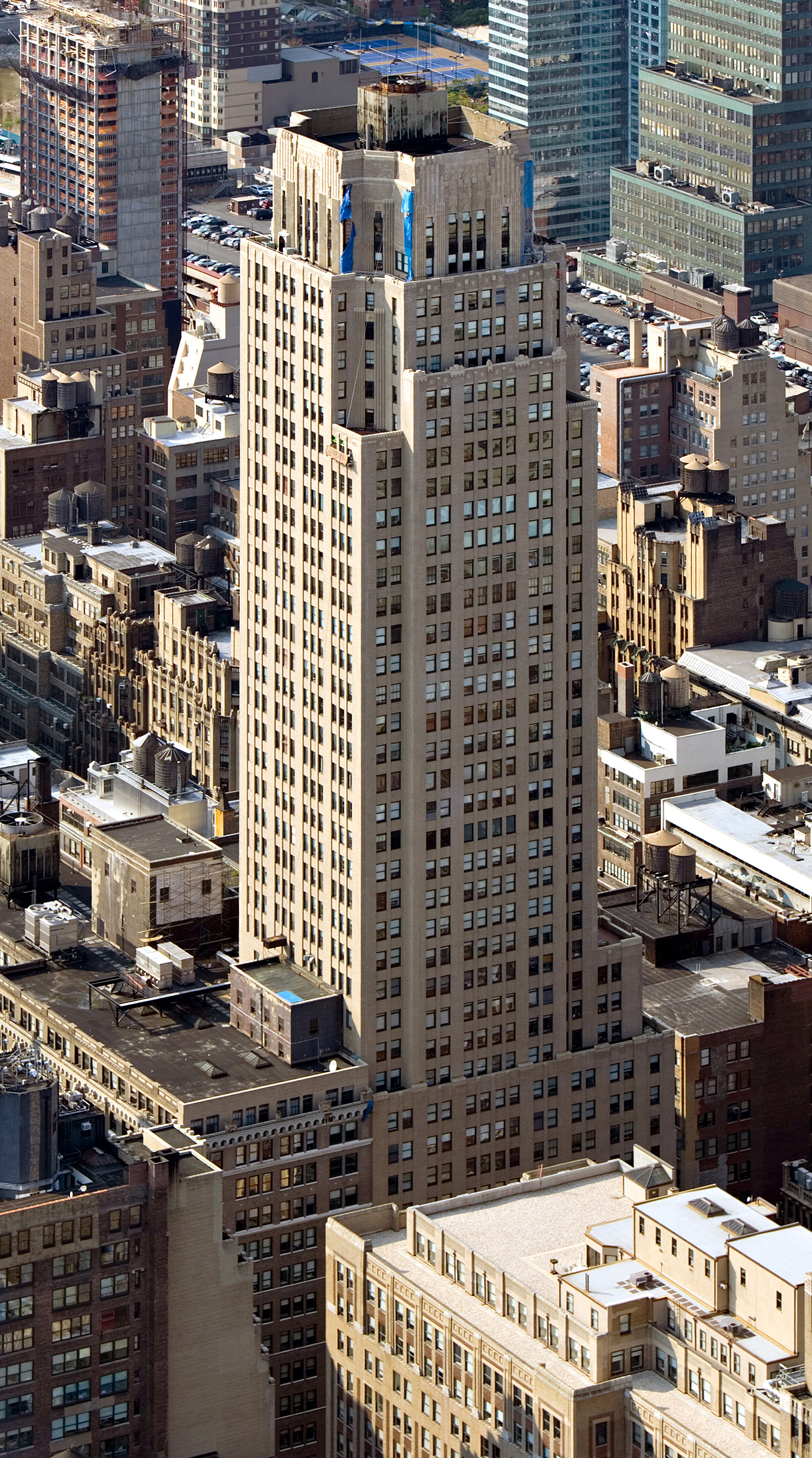 Millennium Towers North, New York City - View from Empire State Building. © Mathias Beinling